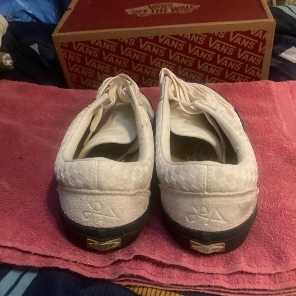 Vans Old School Pro Lizzie Armando size 12 men’s cream shoe - Picture 3 of 4